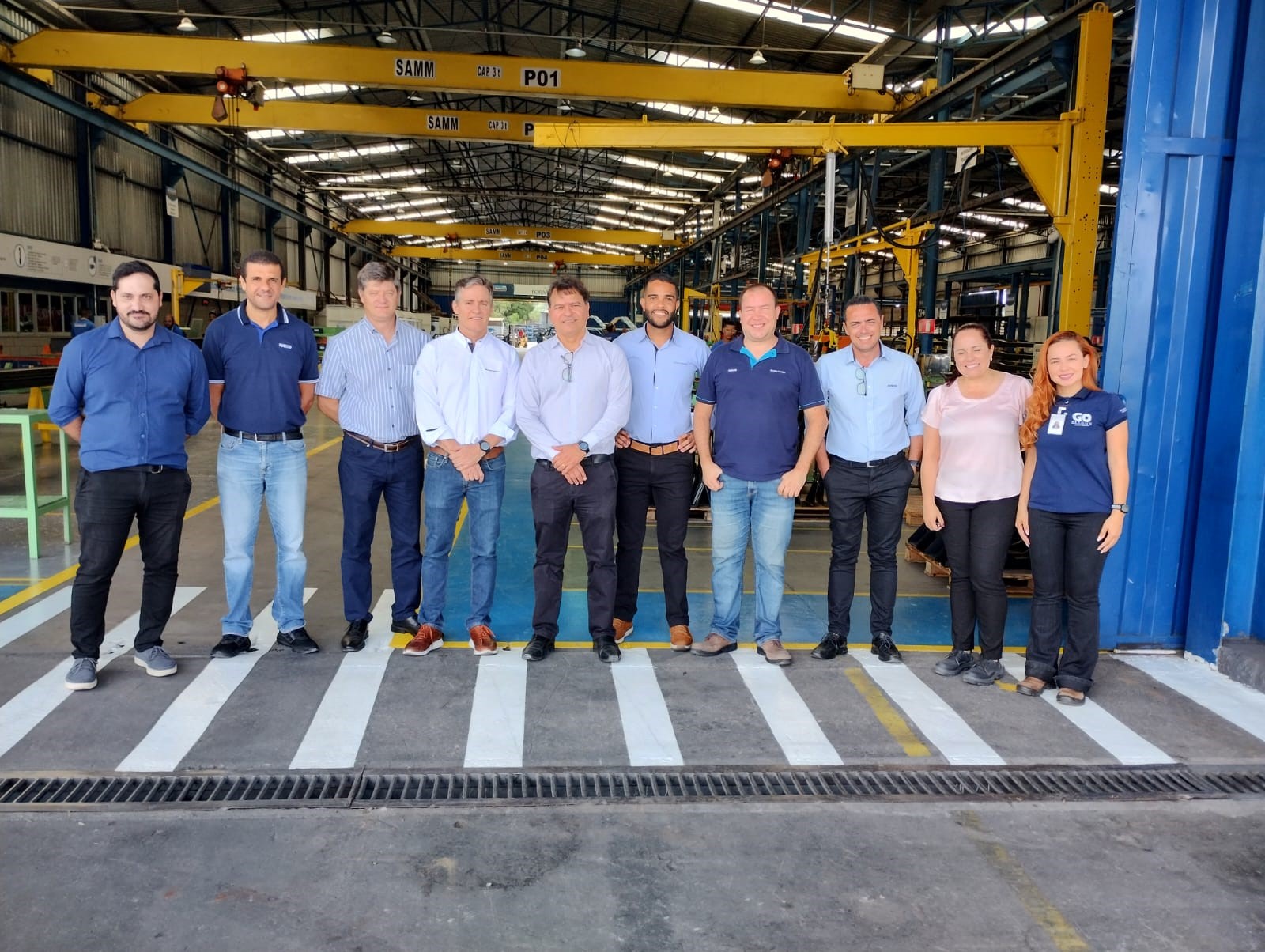 Os Diretores Iveco Group Latim América e os Diretores Globais da Iveco Bus visitaram a Maxion Montich do Brasil. 